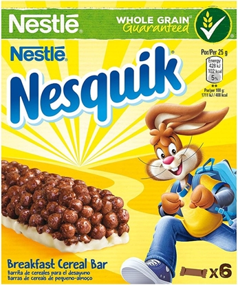 Picture of NESQUIK  CEREAL BAR MP 6X25GR